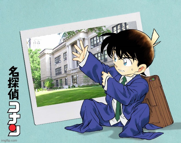 i can only color stuff in and copy not draw original stuff... | image tagged in detective conan,art,photoshop | made w/ Imgflip meme maker