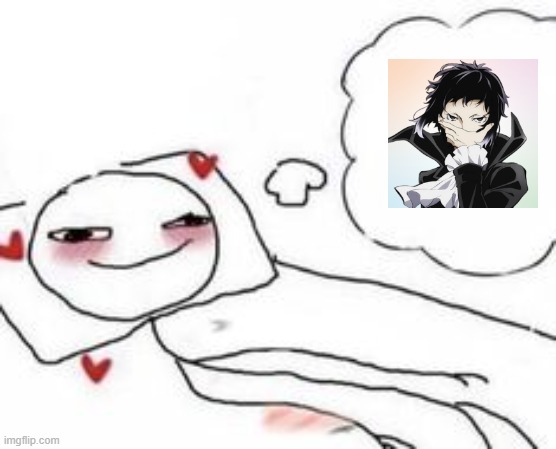 No context | image tagged in stickman in bed blushing | made w/ Imgflip meme maker