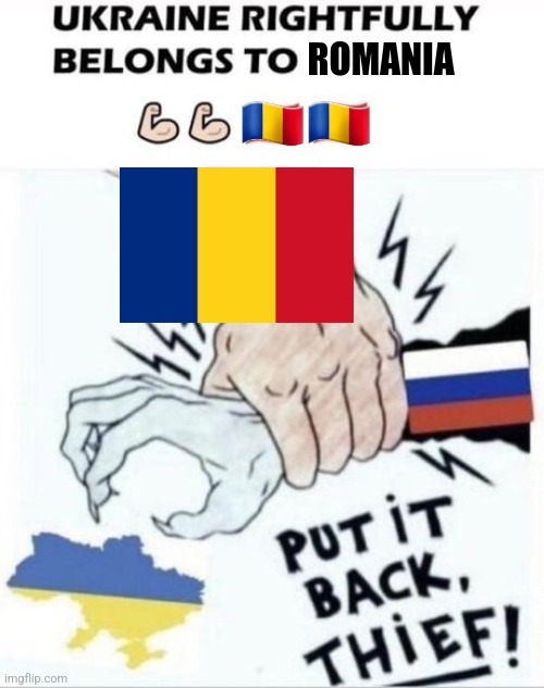 ROMANIA; 🇷🇴🇷🇴 | image tagged in ukraine,romania,russia,jokes,memes,funny | made w/ Imgflip meme maker