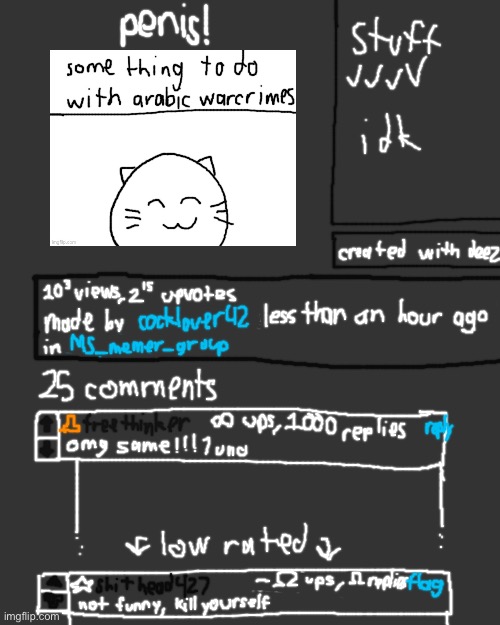 hey guys i posted an image of a cat with a hell-related caption now give me inf upvotes or i kill yourself,,,,,,,,,,,,,,,,,,,,,, | made w/ Imgflip meme maker