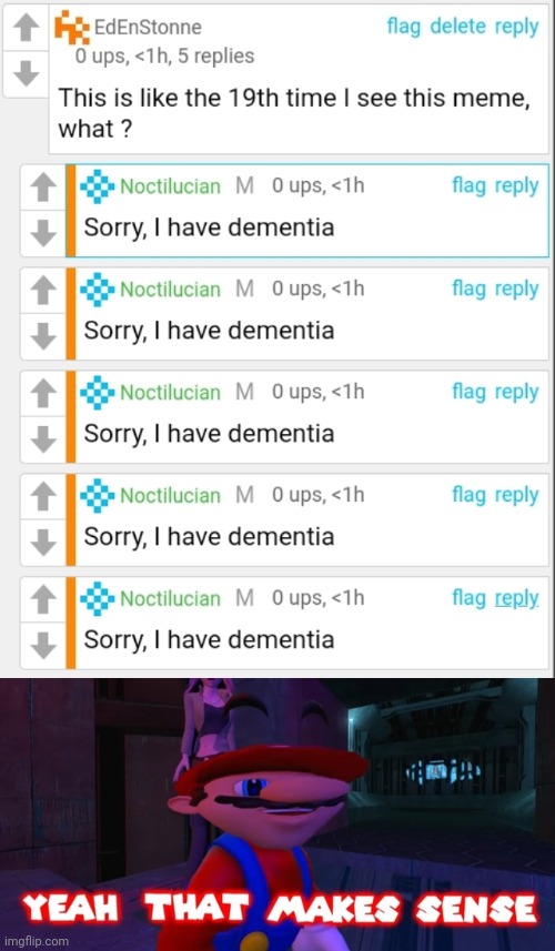 Why do I have 5 notifications all the sudden ? | image tagged in mario that make sense,dementia,cursed | made w/ Imgflip meme maker