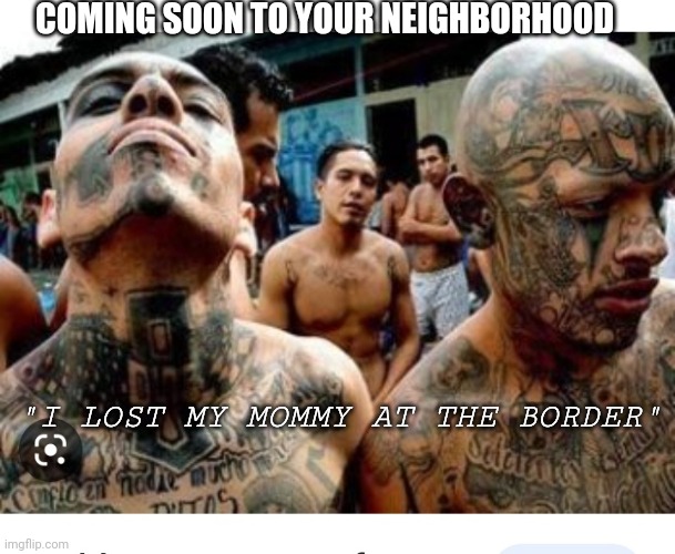 We must help the poor dreamers... | COMING SOON TO YOUR NEIGHBORHOOD; "I LOST MY MOMMY AT THE BORDER" | image tagged in stop,illegal immigration,secure the border,now | made w/ Imgflip meme maker