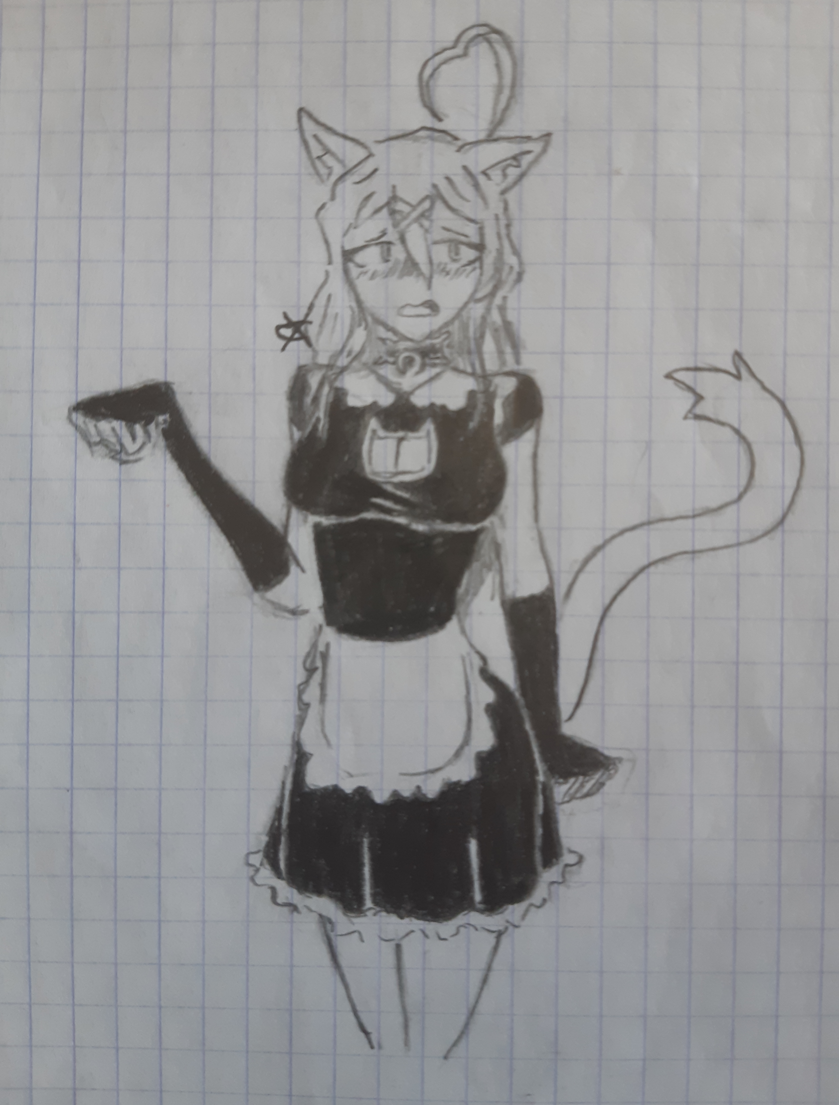 Nekory-Chan Blank Meme Template