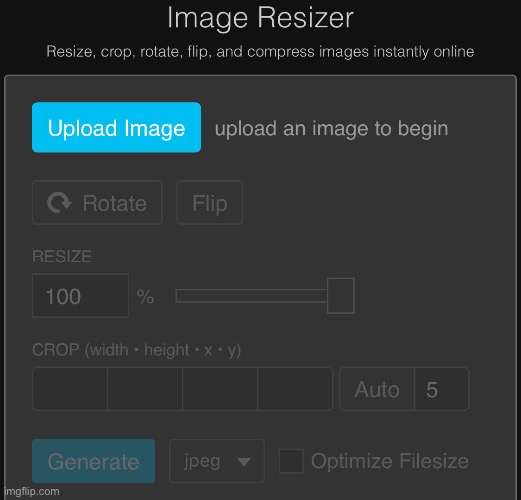 Imgflip has an image resizer | made w/ Imgflip meme maker