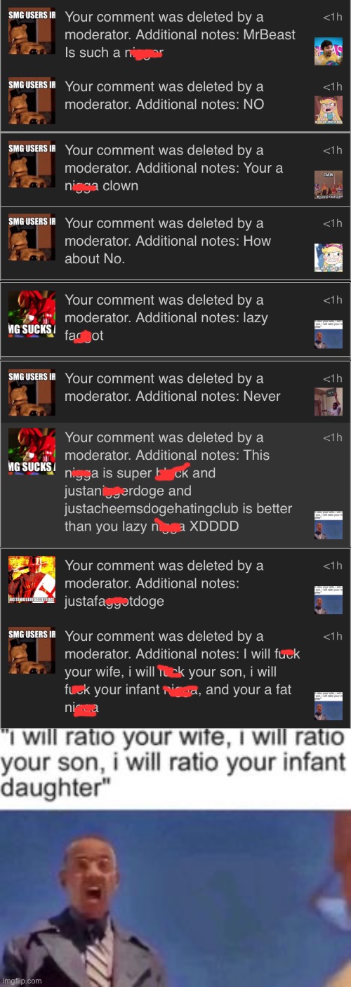MF Continues to Abuse Mod | image tagged in i will ratio your wife i will ratio your son i will ratio your i,imgflip,memes,mod abuse | made w/ Imgflip meme maker