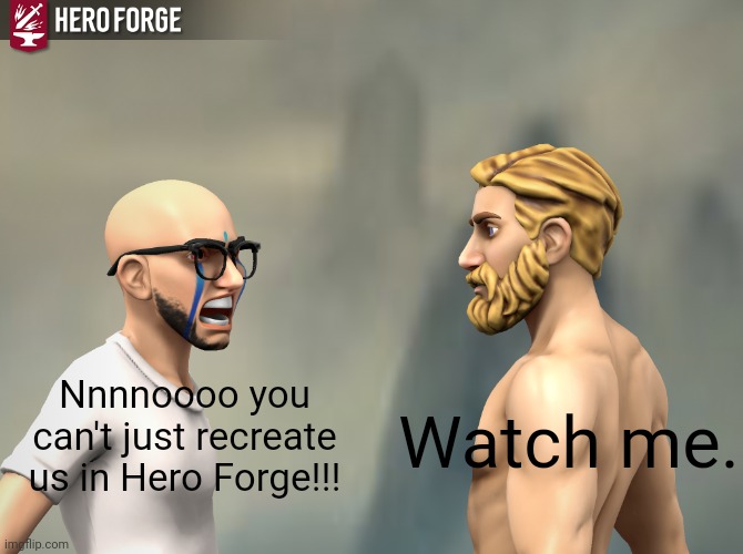 Gigachad - made with Hero Forge