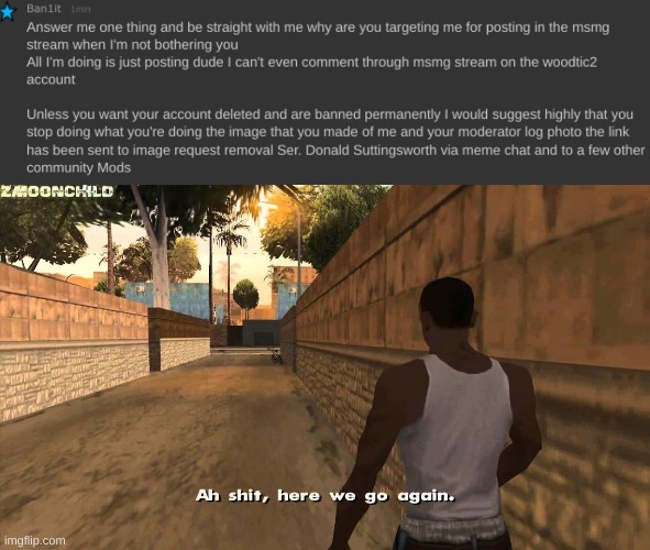 image tagged in here we go again | made w/ Imgflip meme maker