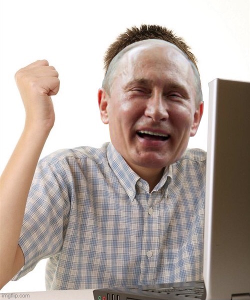 Vladimir Putin I win | image tagged in vladimir putin i win | made w/ Imgflip meme maker