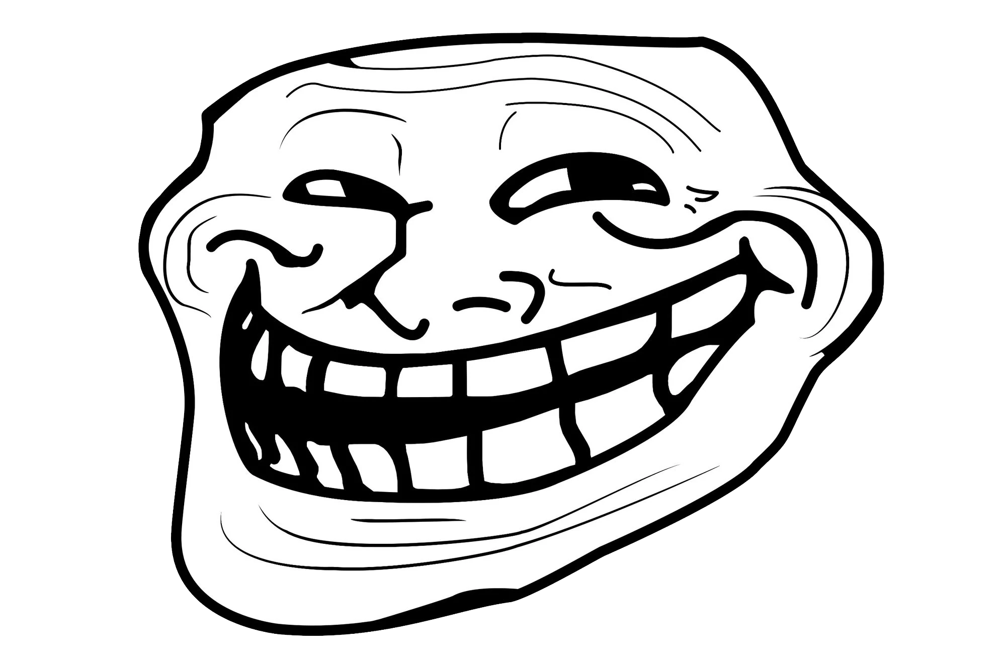 dark trollface Meme Generator - Imgflip