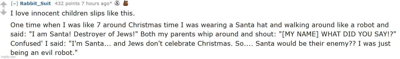 this kid is asking for hairbrush slaps for christmas | made w/ Imgflip meme maker