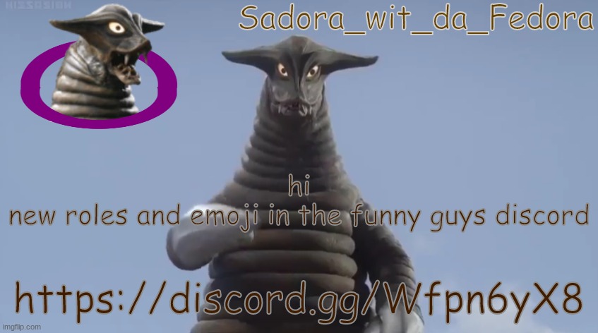 hlk | hi
new roles and emoji in the funny guys discord; https://discord.gg/Wfpn6yX8 | made w/ Imgflip meme maker