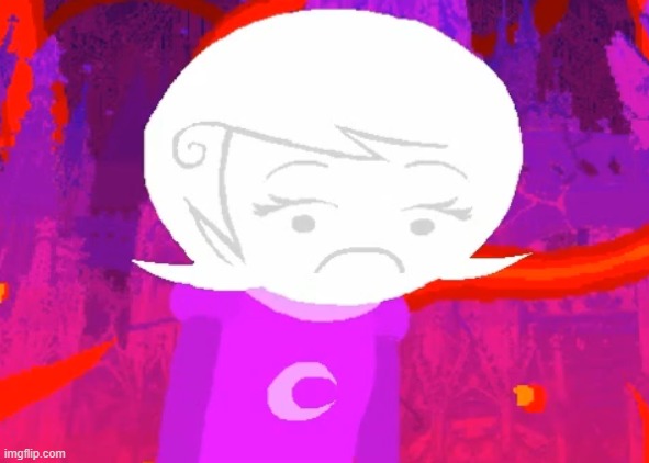 Roxy Lalonde disappointed | image tagged in roxy lalonde disappointed | made w/ Imgflip meme maker