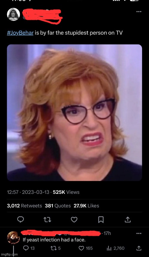 Behar?…I hardly know har | image tagged in rare,insults,funny | made w/ Imgflip meme maker