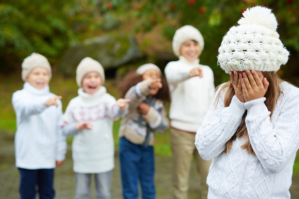 Bullied schoolchildren Blank Meme Template