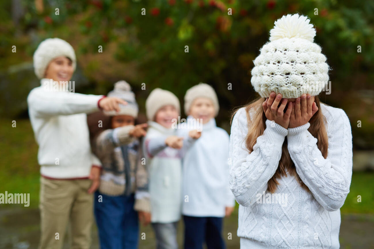 Bullied schoolchildren Blank Meme Template