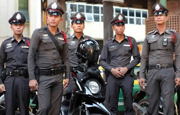 Royal Thai Police Blank Meme Template