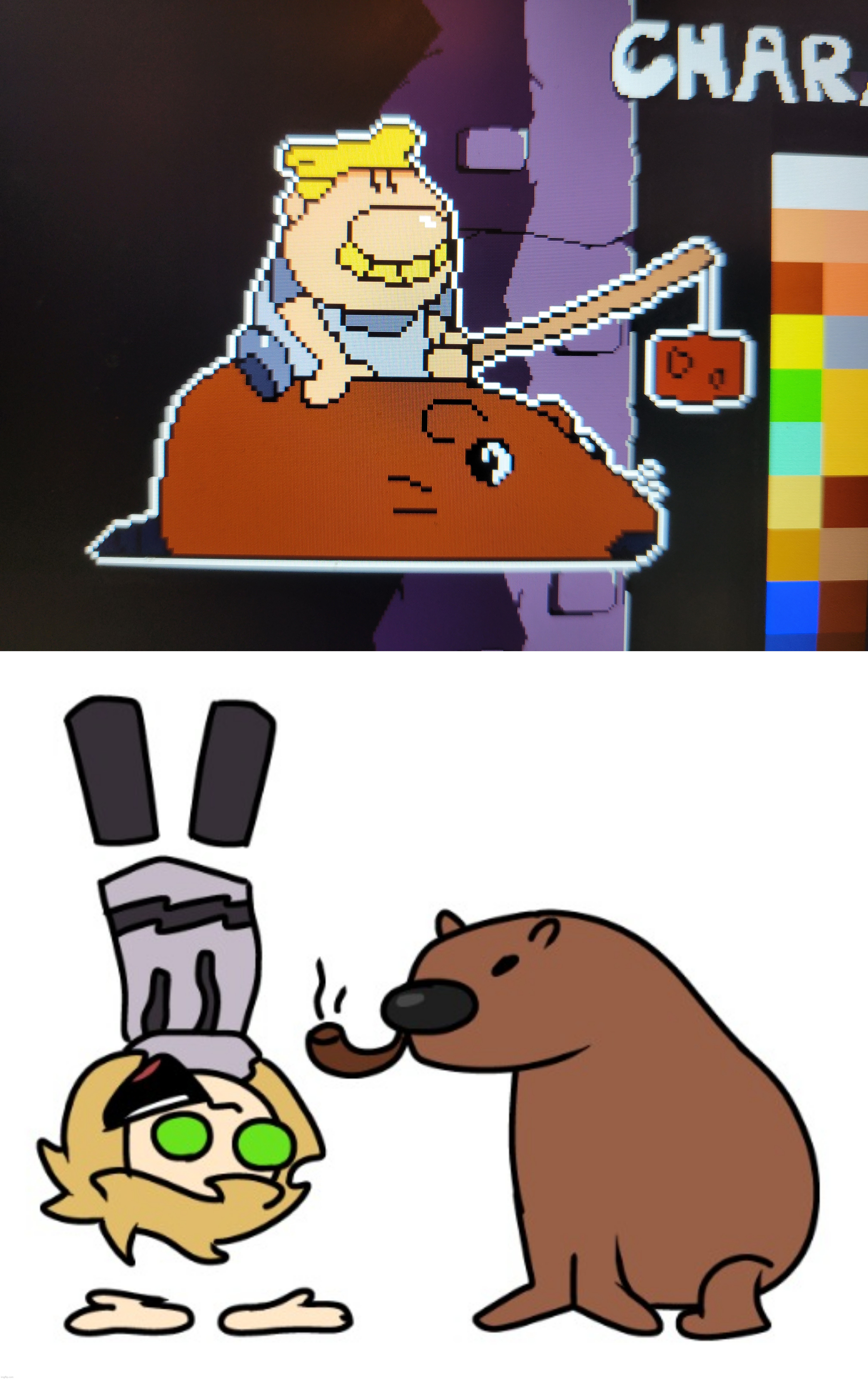 custom pallettes are fun | made w/ Imgflip meme maker