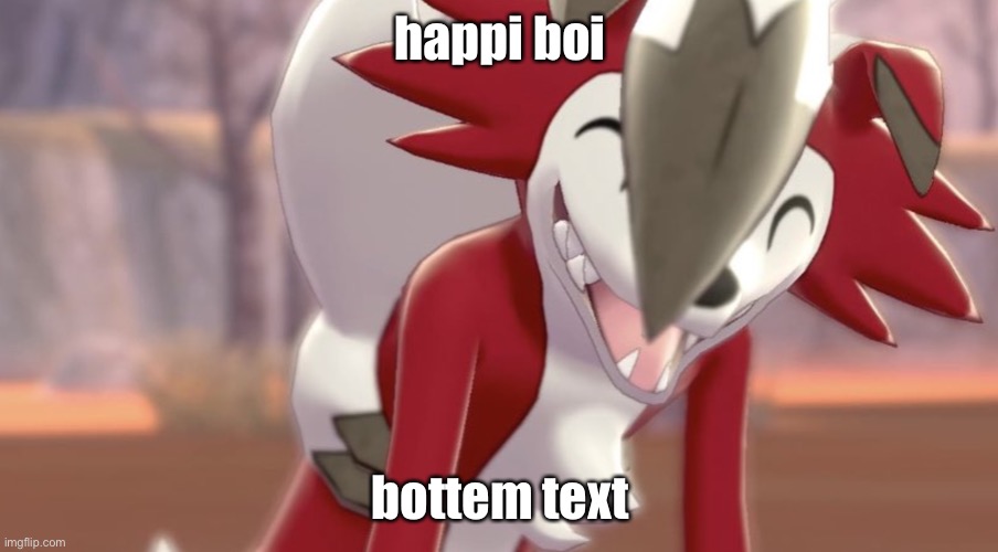 happi boi; bottem text | made w/ Imgflip meme maker