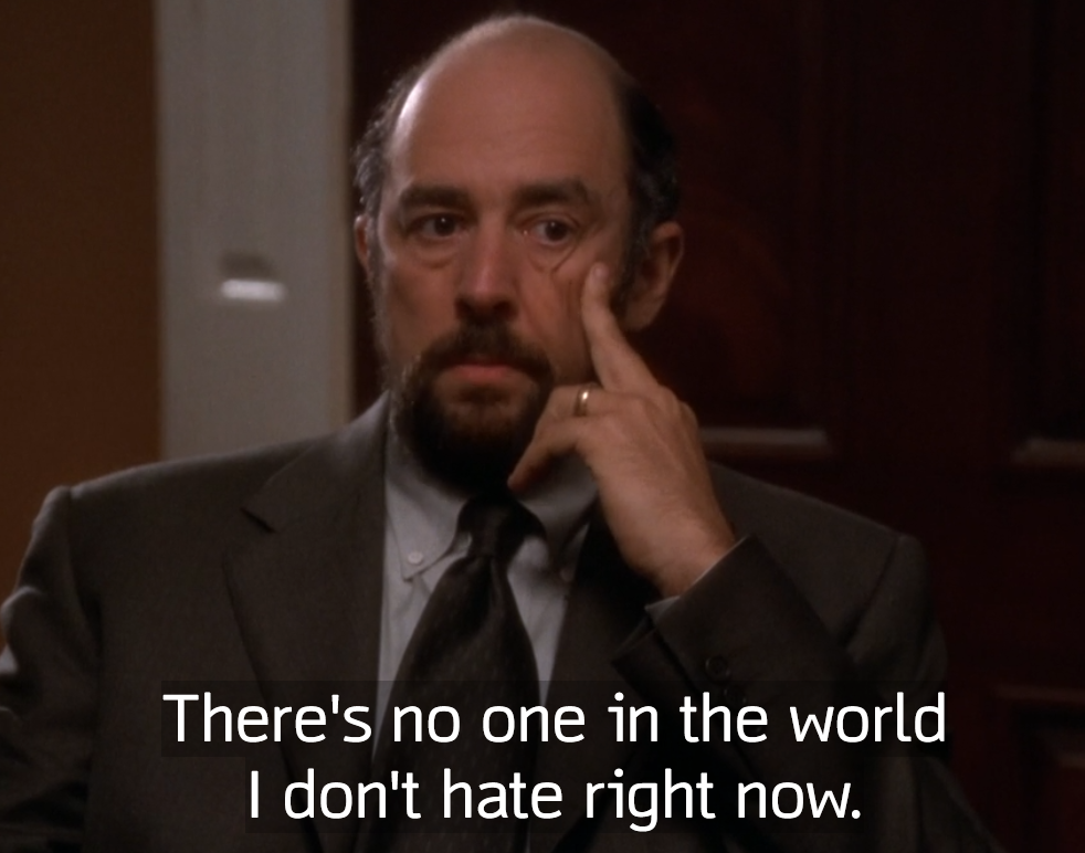 The West Wing Toby Blank Meme Template