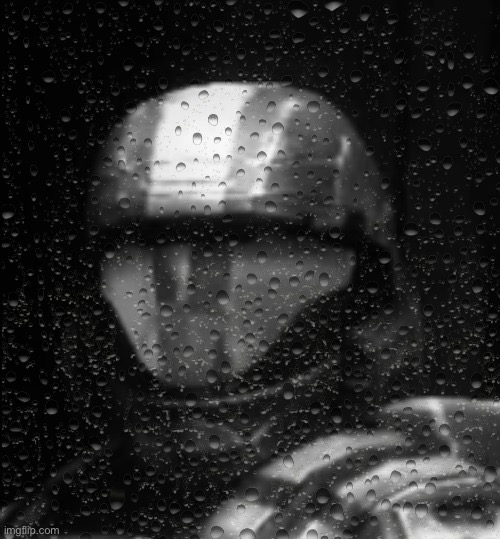 Halo 3 ODST The Rookie Less Rain | image tagged in halo 3 odst the rookie less rain | made w/ Imgflip meme maker