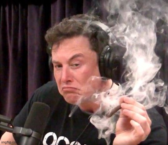 elon musk smokin a doobie with red eyes | image tagged in elon musk smokin a doobie with red eyes | made w/ Imgflip meme maker