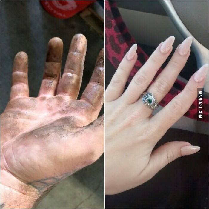 My hands look like this so hers can look like this Blank Meme Template