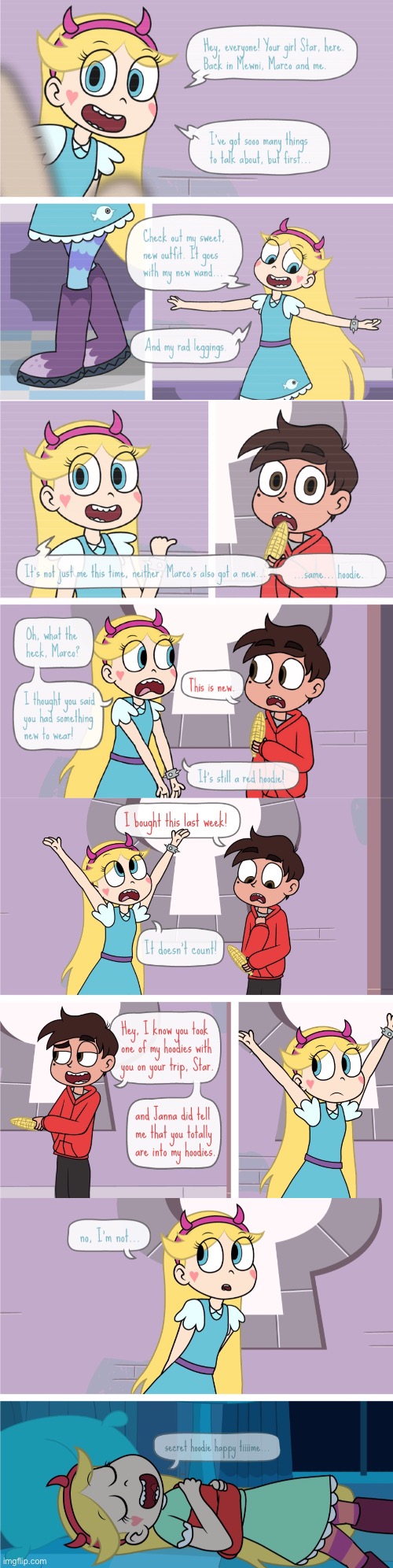 An update from Mewni | image tagged in comics/cartoons,star vs the forces of evil | made w/ Imgflip meme maker