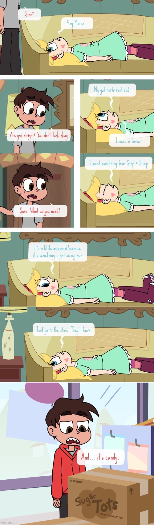 The Emergency Errand | image tagged in comics/cartoons,star vs the forces of evil | made w/ Imgflip meme maker