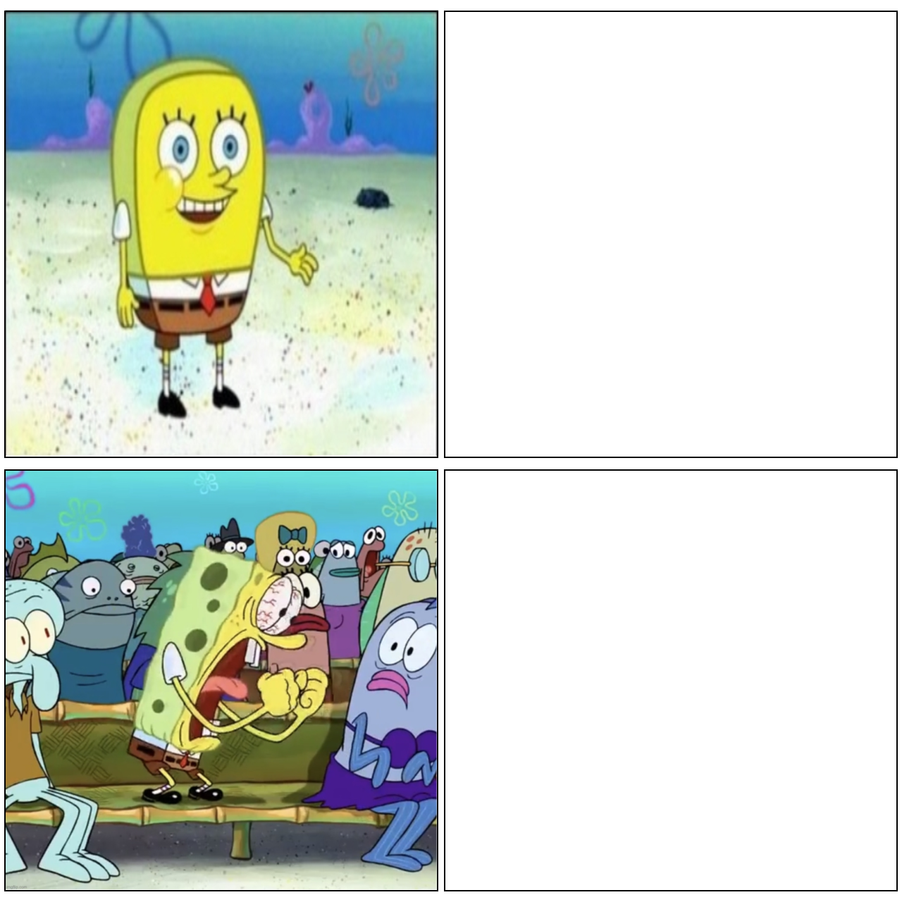 High Quality In public vs at home Blank Meme Template