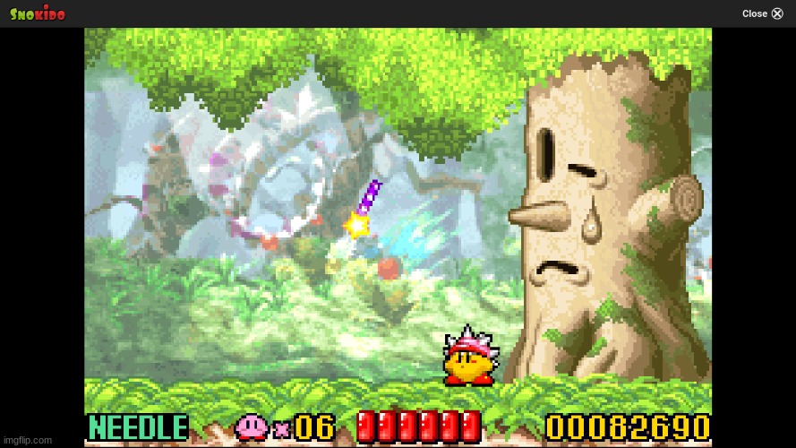 i just beat the absolute shit out of whispy with needle, it took like 5 seconds | made w/ Imgflip meme maker