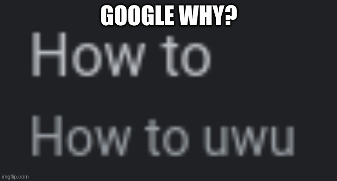 Google is cursed | GOOGLE WHY? | image tagged in google | made w/ Imgflip meme maker