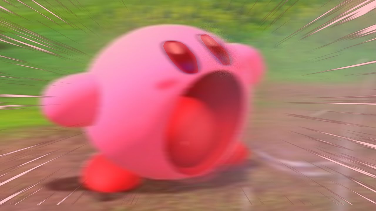 High Quality Kirby Vacuum Blank Meme Template
