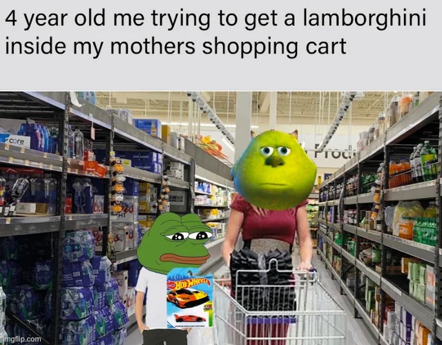 just wanted a car | image tagged in memes,funny,childhood | made w/ Imgflip meme maker