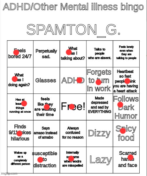 I have ADHD so yes | made w/ Imgflip meme maker