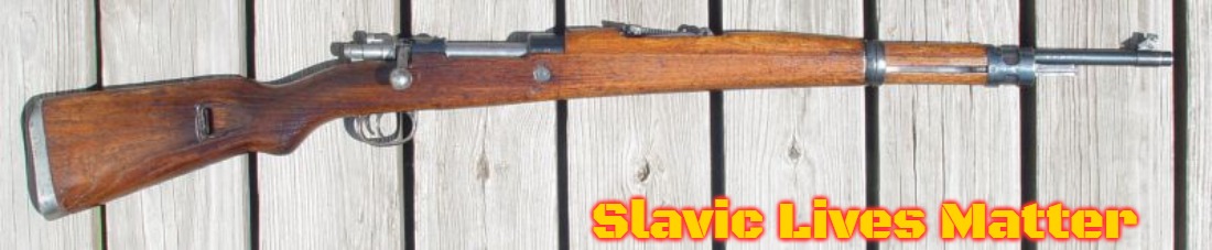 Slavic Zastava M48 | Slavic Lives Matter | image tagged in slavic zastava m48,slavic | made w/ Imgflip meme maker