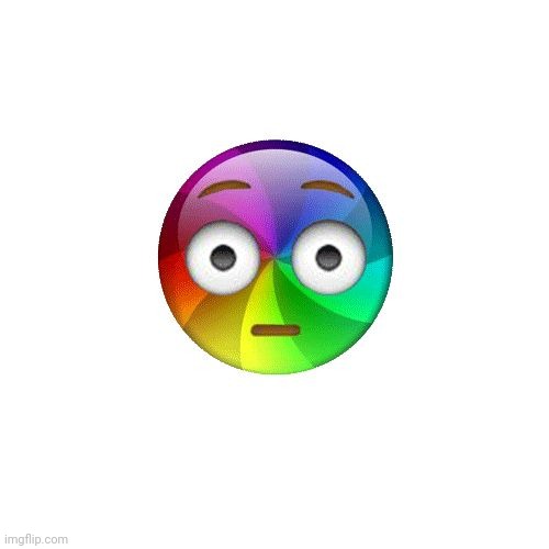 Rainbow shocked emoji | image tagged in rainbow shocked emoji | made w/ Imgflip meme maker