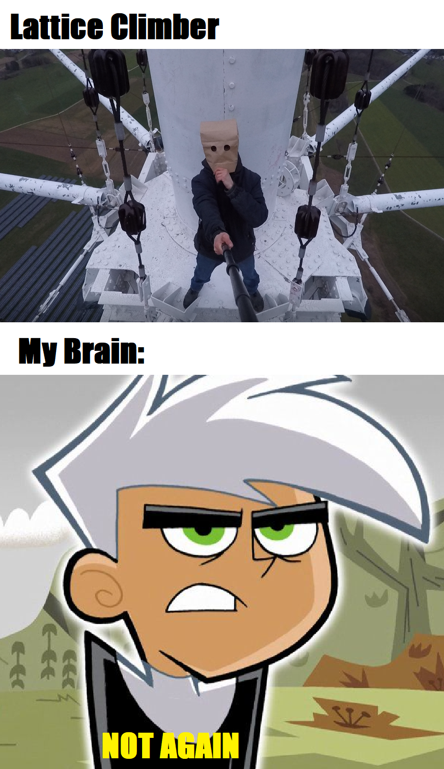 High Quality Danny Phantom Blank Meme Template