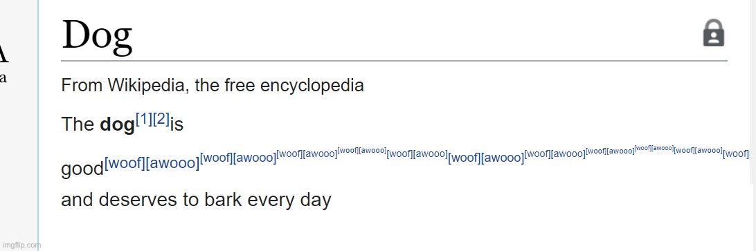 woof | made w/ Imgflip meme maker