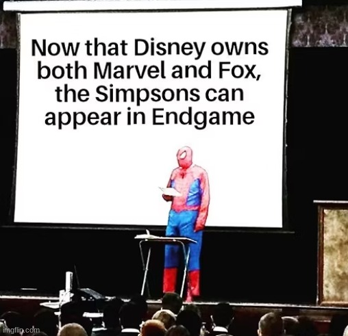 image tagged in endgame,spiderman | made w/ Imgflip meme maker