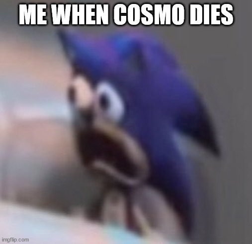 ME WHEN COSMO DIES | made w/ Imgflip meme maker