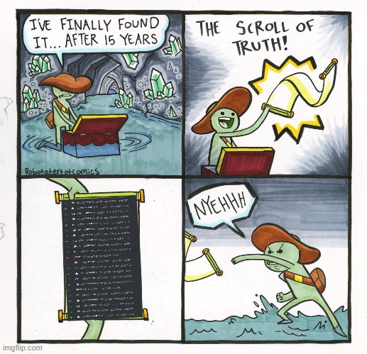 egg | image tagged in memes,the scroll of truth | made w/ Imgflip meme maker