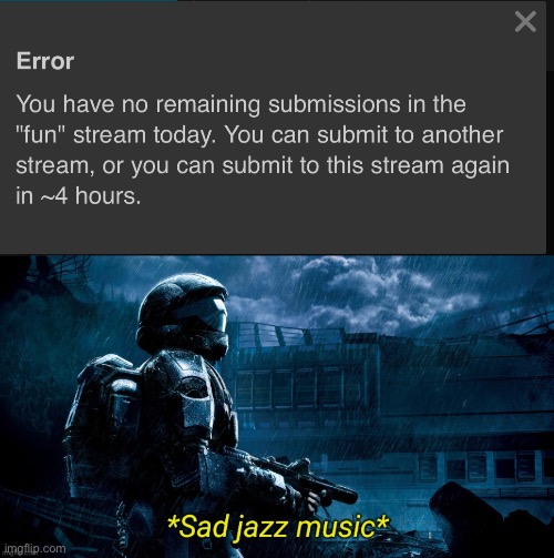 No, I will not put an image title. Wait… | image tagged in sad jazz music | made w/ Imgflip meme maker