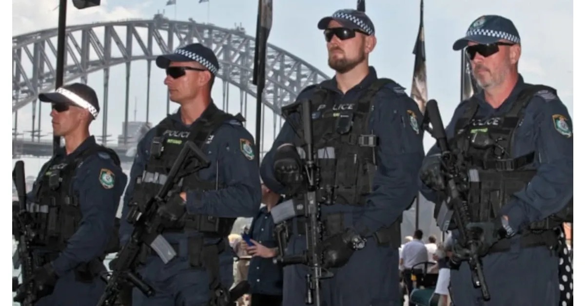 High Quality Australian Military Police State Blank Meme Template
