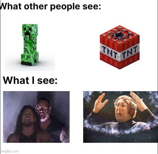 image tagged in memes,funny,minecraft | made w/ Imgflip meme maker