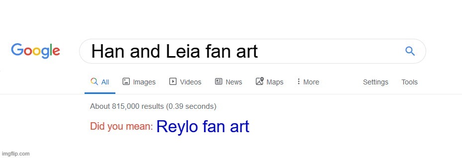Why must you do this to me?! | Han and Leia fan art; Reylo fan art | image tagged in did you mean | made w/ Imgflip meme maker