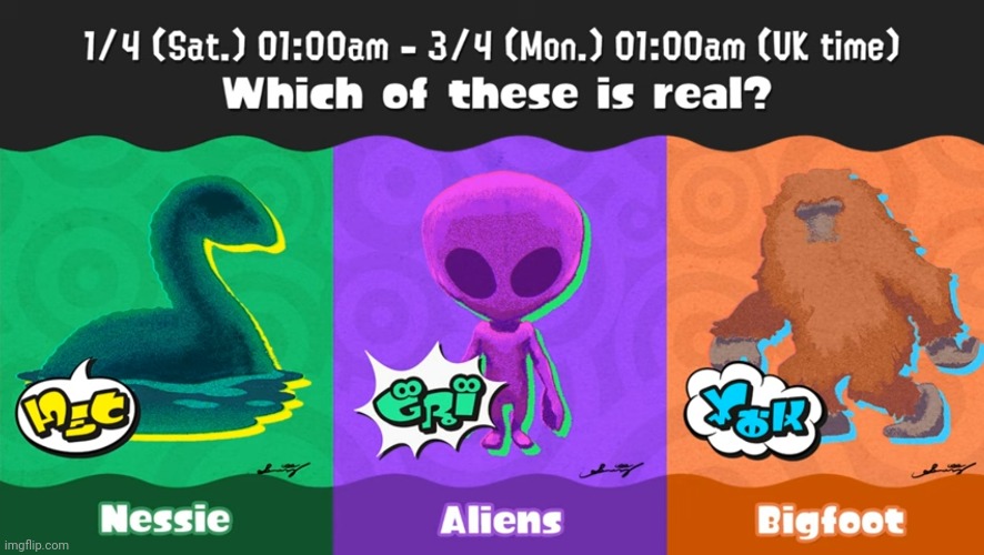 New splatfest reveal!!! (This was the only thing I could find because I don’t have twitter) | made w/ Imgflip meme maker