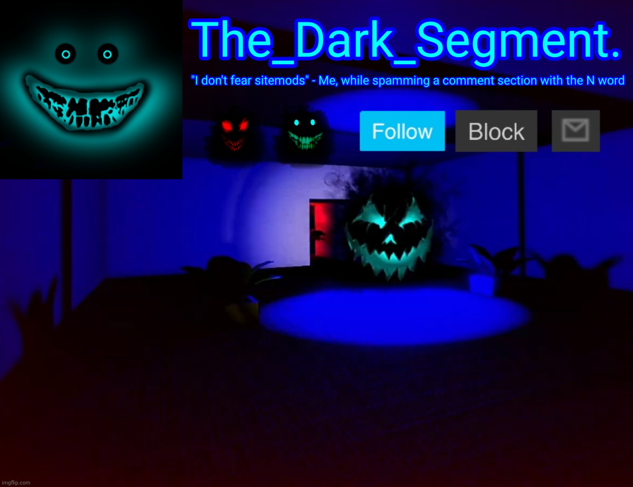 Тhе Dаrk Segment аnnоuсеmеnt tеmрlаtе | image tagged in h d rk segment nn u m nt t m l t | made w/ Imgflip meme maker