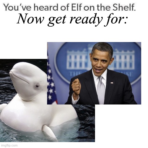 Think about it real hard. | Now get ready for: | image tagged in memes,youve heard of elf on the shelf | made w/ Imgflip meme maker