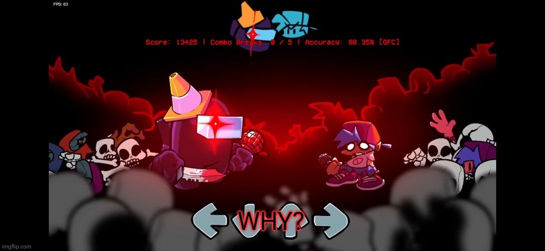 Defeat | WHY? | image tagged in defeat | made w/ Imgflip meme maker
