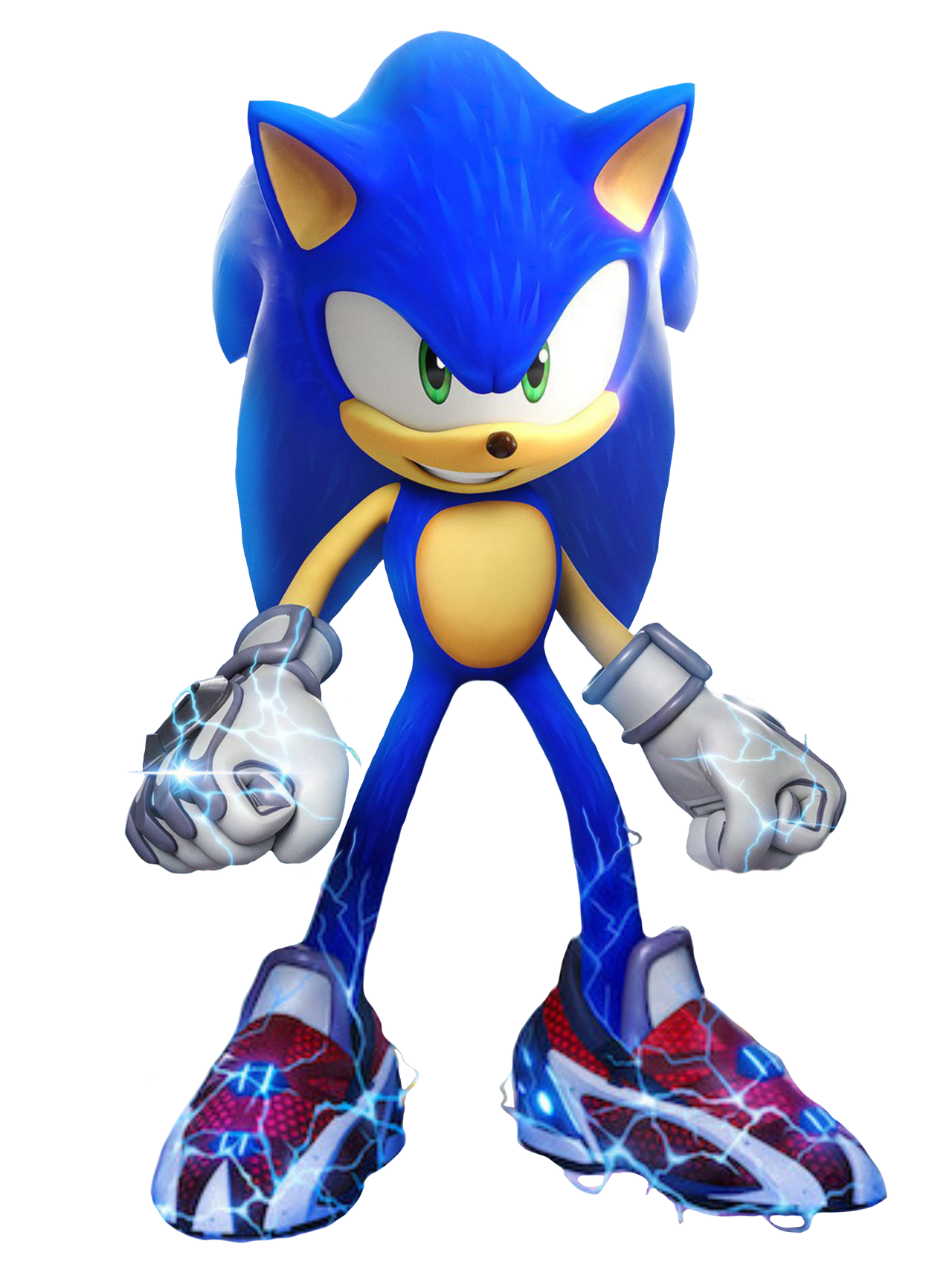 Sonic (Netflix Adaptation) Blank Meme Template